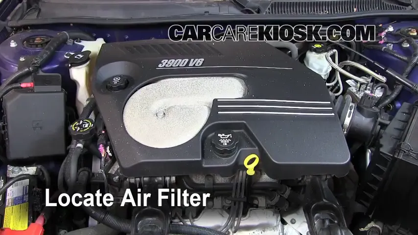2006 Chevrolet Monte Carlo LT 3.9L V6 Air Filter (Engine)